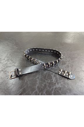 کمربند مشکی زنانه چرم مصنوعی Aksesuar - کد 845794896
