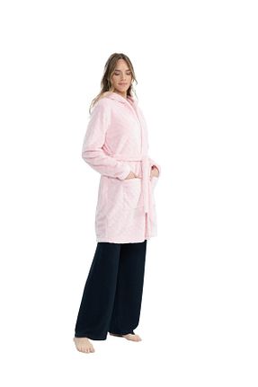 ربدوشام صورتی زنانه پلی آمید U.S. Polo Assn. - کد 847029191