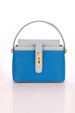 کیف دستی آبی زنانه سایز متوسط Aron Atelier - کد 767720346