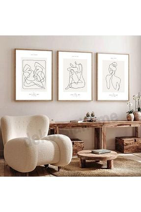 تابلو قهوه ای MDF Dekorsiahome - کد 842863020