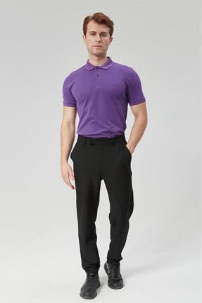 شلوار مشکی مردانه پنبه ای denimfield - کد 846746077