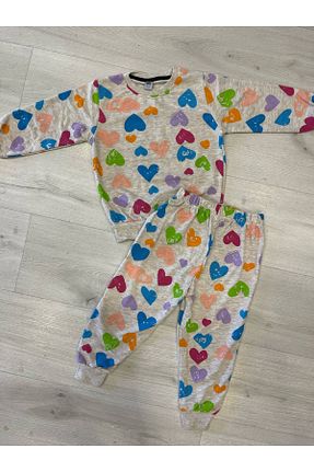 ست بالاتنه و پائین تنه رنگی بچه گانه بافت Linoş Kids - کد 846770096
