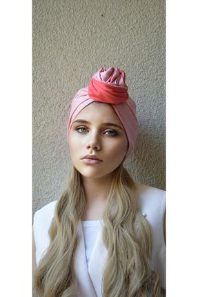 کلاه شنای حجاب صورتی زنانه GENNA - کد 838512519