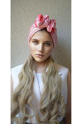 کلاه شنای حجاب صورتی زنانه GENNA - کد 838512519