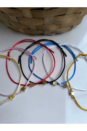 خلخال جواهر رنگی زنانه نخ Esey Dizayn - کد 817297841