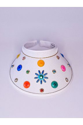 کلاه سفید زنانه اکریلیک Senbeno Design - کد 847038868