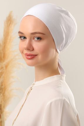 کلاه شنای اسلامی سفید زنانه کد 282625934