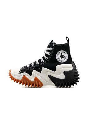 کفش اسنیکر مشکی زنانه بند دار Converse - کد 846994391