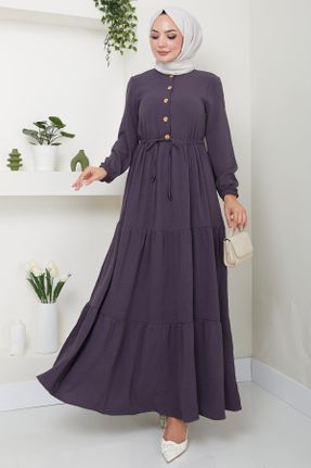 لباس طوسی زنانه رگولار بافتنی پلی استر کد 844615751
