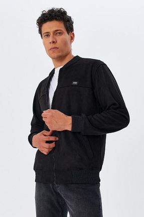 کاپشن مشکی مردانه رگولار ModaPlaza - کد 815562836