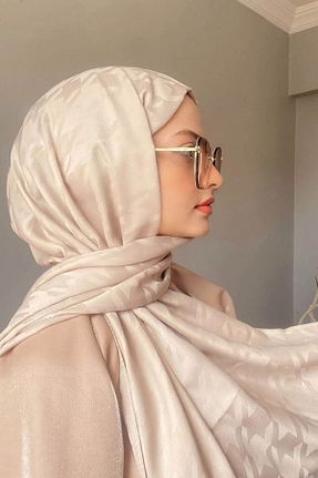 روسری بژ İpek Jakar FLORA TEKSTİL - کد 842469648