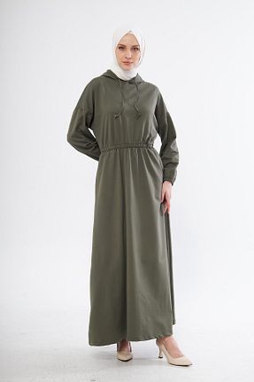 لباس حجاب خاکی زنانه رگولار CrazyShopping - کد 847132039