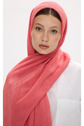 شال نارنجی زنانه پنبه ای SOFT AKSESUAR - کد 847233873