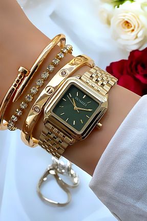 ساعت مچی طلائی زنانه 31-35 میلی متر Homies - کد 847298393