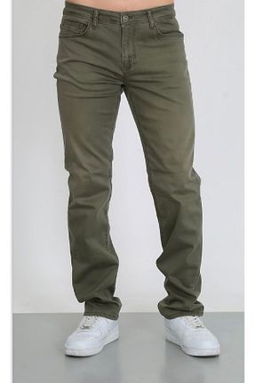 شلوار جین خاکی مردانه پاچه ساده Twister Jeans - کد 847045433
