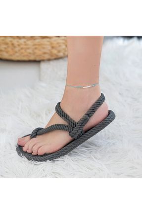 خلخال جواهر آبی زنانه نخ Lavanta - کد 847039542