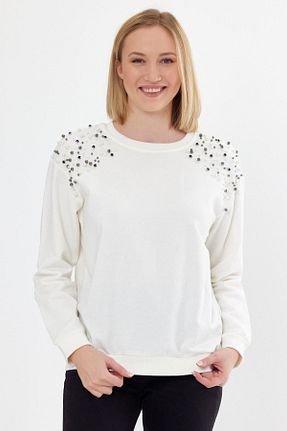 سوئیشرت نباتی زنانه ساده CrazyShopping - کد 847140941