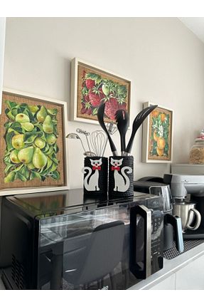 جای قاشق مشکی کنواس BA1HOME - کد 847132517