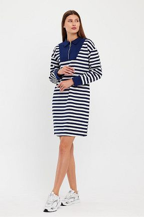 لباس سرمه ای زنانه بافتنی CrazyShopping - کد 847133023