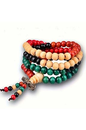 دستبند جواهر رنگی زنانه PİRAMİGO - کد 841737708