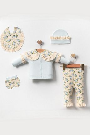 بعد از زایمان آبی بچه گانه پنبه ای Cherub Baby - کد 806365659