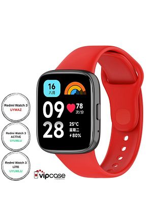 بند ساعت هوشمند قرمز Vip Case - کد 778815007