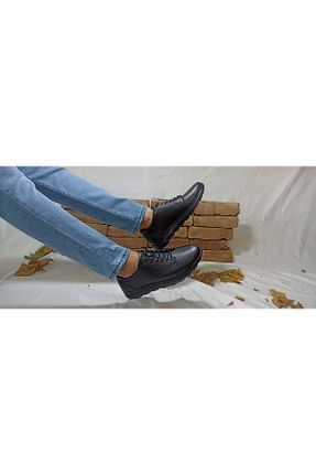کفش کژوال مشکی مردانه چرم خالص MODESA BY KAVCAR - کد 759518037
