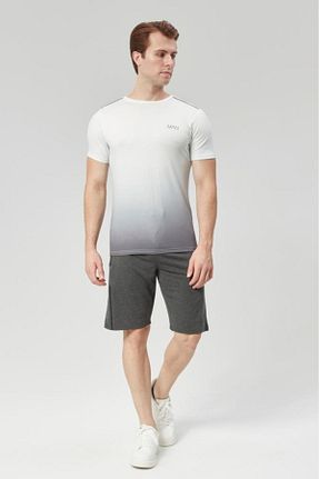 شلوارک و برمودا طوسی مردانه پنبه ای denimfield - کد 847301687