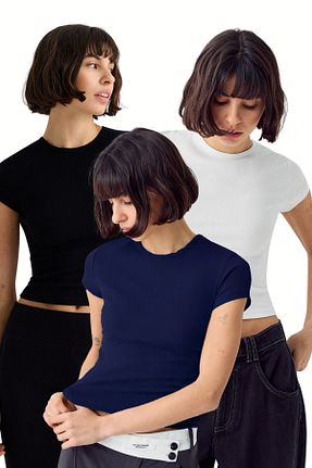 بلوز مشکی زنانه ساده VODENS - کد 847317283