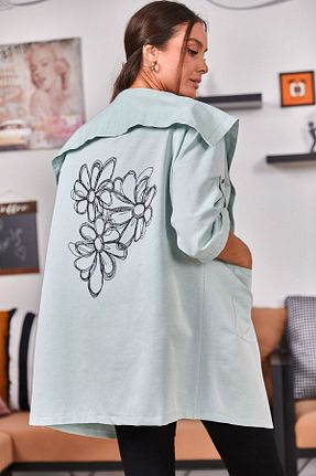 کت سبز زنانه رگولار armonika - کد 50947053