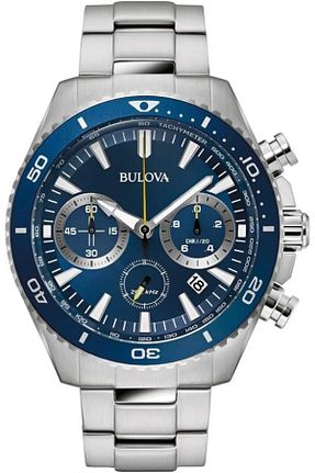 ساعت مچی سرمه ای مردانه 46 میلی متر Bulova - کد 847034754