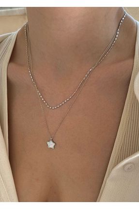 گردنبند جواهر طلائی زنانه برنجی takıtarzım - کد 847050250