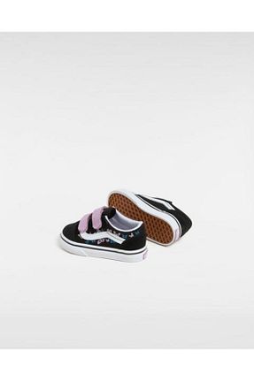 کفش اسنیکر مشکی بچه گانه چسبی Vans - کد 847066025