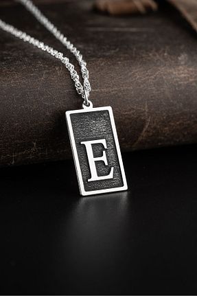 گردنبند نقره طوسی مردانه 925 عیار Vetro Silver - کد 825985428