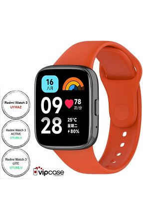 بند ساعت هوشمند نارنجی Vip Case - کد 778815140