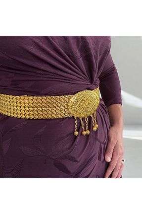اکسسوری بدن طلائی زنانه روکش طلا xesha - کد 847284079