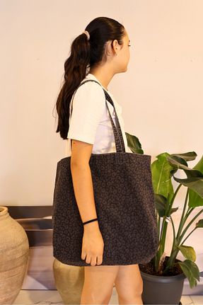 کیف دوشی مشکی زنانه پارچه ای ICONE BAG - کد 847283529