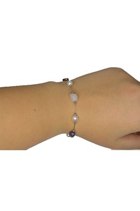 دستبند جواهر زنانه منجق NAVMİNA - کد 847316077