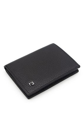 کیف پول مشکی مردانه سایز متوسط Pierre Cardin - کد 838810626