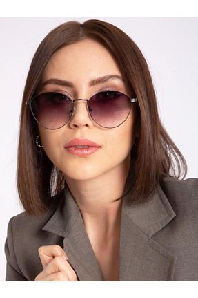 عینک آفتابی طلائی زنانه UV400 GHIA - کد 283264359