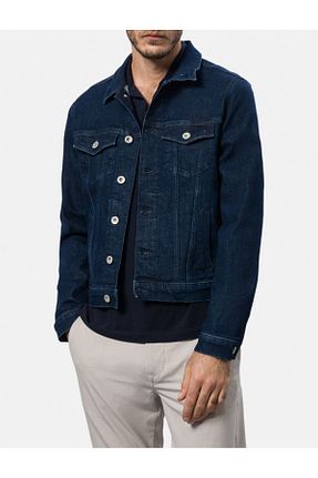 کت سرمه ای مردانه اسلیم فیت Cuqq Denim - کد 818343925