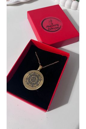 گردنبند استیل ( فولاد ) طلائی زنانه استیل (فولاد) Alışveriş Bekçisi - کد 847408893