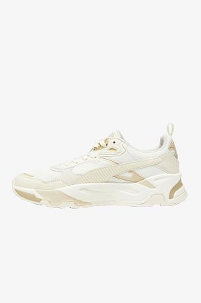 کفش اسنیکر بژ زنانه بند دار Puma - کد 771120920