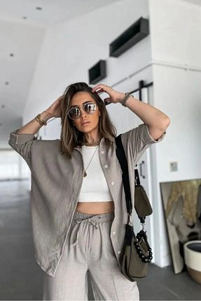 پیراهن طوسی زنانه اورسایز My Blog - کد 831896049