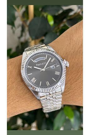 ساعت مچی نارنجی مردانه 41-45 میلی متر Ferrucci - کد 788679684