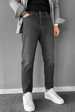 شلوار طوسی مردانه پنبه ای Denim Shorty - کد 796591223