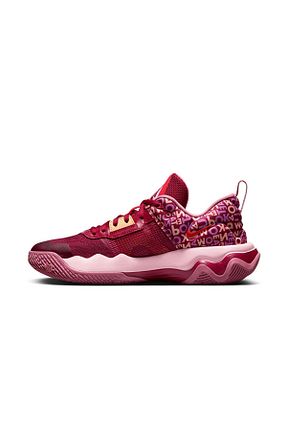 کفش بسکتبال صورتی زنانه پارچه ای Nike - کد 838549490