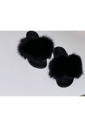 دمپائی مشکی زنانه پاشنه تخت Miraysu - کد 847350894