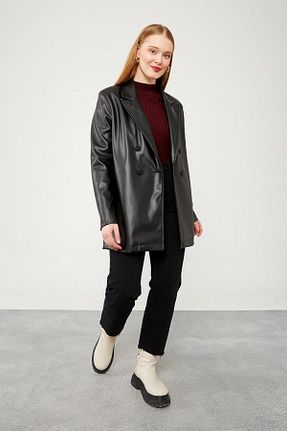 کت حجاب مشکی زنانه Blazer Levidor - کد 847357171