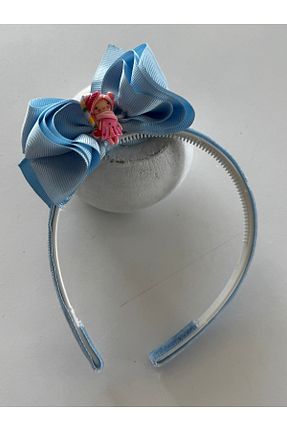 تاج آبی بچه گانه مخمل kalben accessories - کد 847432892